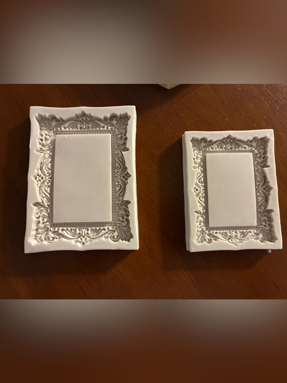 Baroque Silicone Frame moulds